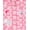 Pink Allover Logo Print with Barbie Ponytail and Heart Patches, variant on Little Girls' Long Sleeve Fashion Denim Jacket with Patch Appliques Pink Allover Logo Print with Barbie Ponytail and Heart Patches