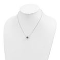 thumbnail image 3 of Finest Gold Sterling Silver Rhodium 8-9 mm Semi-rd Tahit Saltwater Pearl 17 in. Necklace, 3 of 3