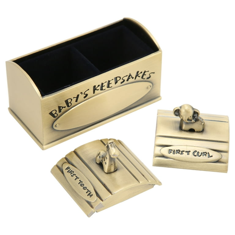 LYUMO Keepsake Box Baby Keepsake Box Not Easily Rust For Baby Hair Memorial Collection For Baby Tooth Memorial Collection