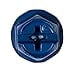 Simpson Strong-Tie TNT25234HC75 Titen Turbo — 1/4 in. x 2-3/4 in. Hex-Head Concrete and Masonry Screw, Blue (75-Qty)