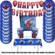 thumbnail image 3 of Decoración de cumpleaños de Spiderman, suministros para fiestas, vajilla desechable, vasos de papel, platos, telón de fondo, pancarta, mantel, baby shower para niños, 3 of 5