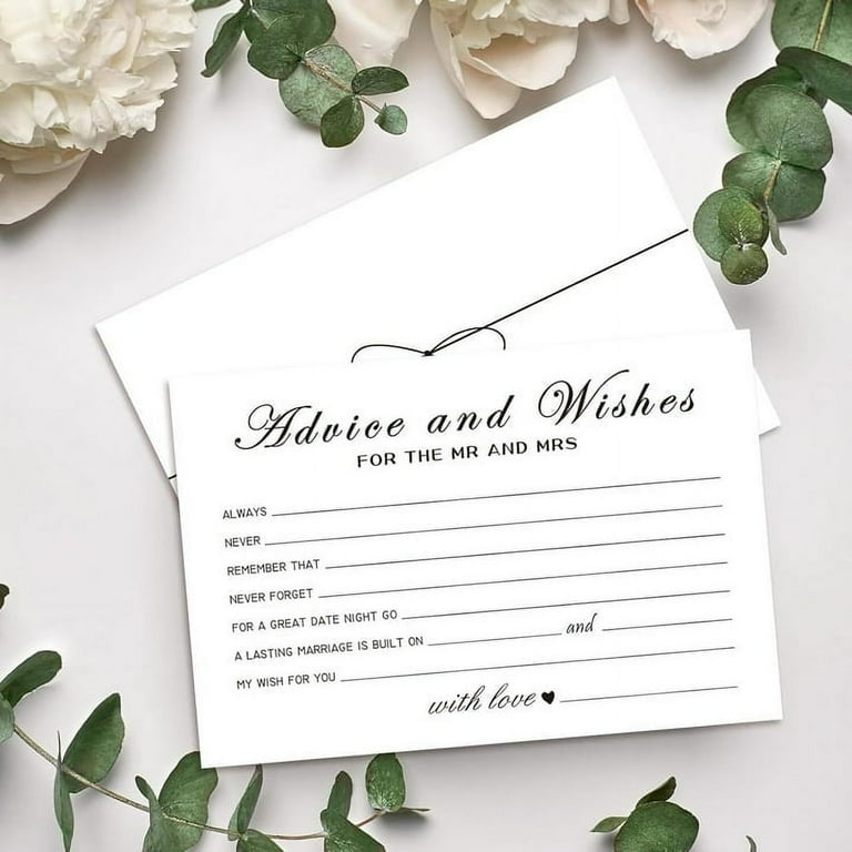 Advice Box For Wedding