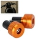 thumbnail image 3 of Tapones de aluminio para manillar de motocicleta, accesorios deslizantes para motocicleta (naranja), 3 of 8