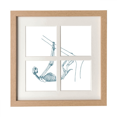 thumbnail image 1 of Esqueleto sketch animal perezoso Pantalla de escritorio de pared de marco 4 aperturas, 1 of 4