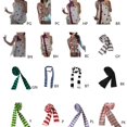 thumbnail image 3 of YUUZONE Punk Harajuku Style Stripe Thin Scarf Y2k Fashion Girl Aesthetics Charm Scarf, 3 of 19