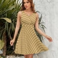 thumbnail image 7 of Ice Cream Cone Sleeveless Dress Women Summer Evening Dresses Ladies Sundress, 7 of 7