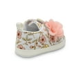thumbnail image 2 of Carter's Child of Mine Baby Girl Plume Sneaker, Sizes 0-3 Months, 2 of 4