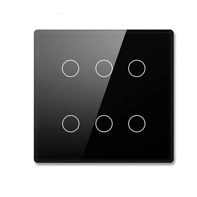 WiFi Touching Switch Strong Sensitivity Dual-mode 6/8 Way Switch for Tuya Smartlife App for Tmall Genie
