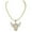 Gold, variant on Iced Out Bull Pendant on Tennis Chain for Men or Women - Bling'ed Out Hip Hop Jewelry on Blast! - Gold or Silver and Size Your Choice – TN001 Bull (Silver 18")