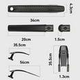 thumbnail image 2 of 2pcs Adjustable Bicycle Mudguard Mountain Bike Front Rear Mudguard for, 2 of 8