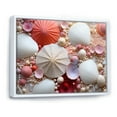 thumbnail image 2 of Designart "Beach Photo Seashell composition VIII" Nautical & Beach Floater Framed Canvas Art Print, 2 of 7