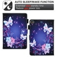 thumbnail image 4 of Dteck Case for Apple iPad mini 5/mini 4/mini 3/mini 2 (7.9-inch),Magnetic Patterned PU Leather Card Holder Wallet Shell Kickstand Case Smart Cover with Auto Wake/Sleep,Butterfly and Flowers, 4 of 5