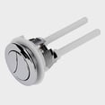 thumbnail image 2 of Allume Toilet Dual Push Flush Round Head Button Water Valve Double Crescent Shape 2 Rods 58mm, 2 of 4