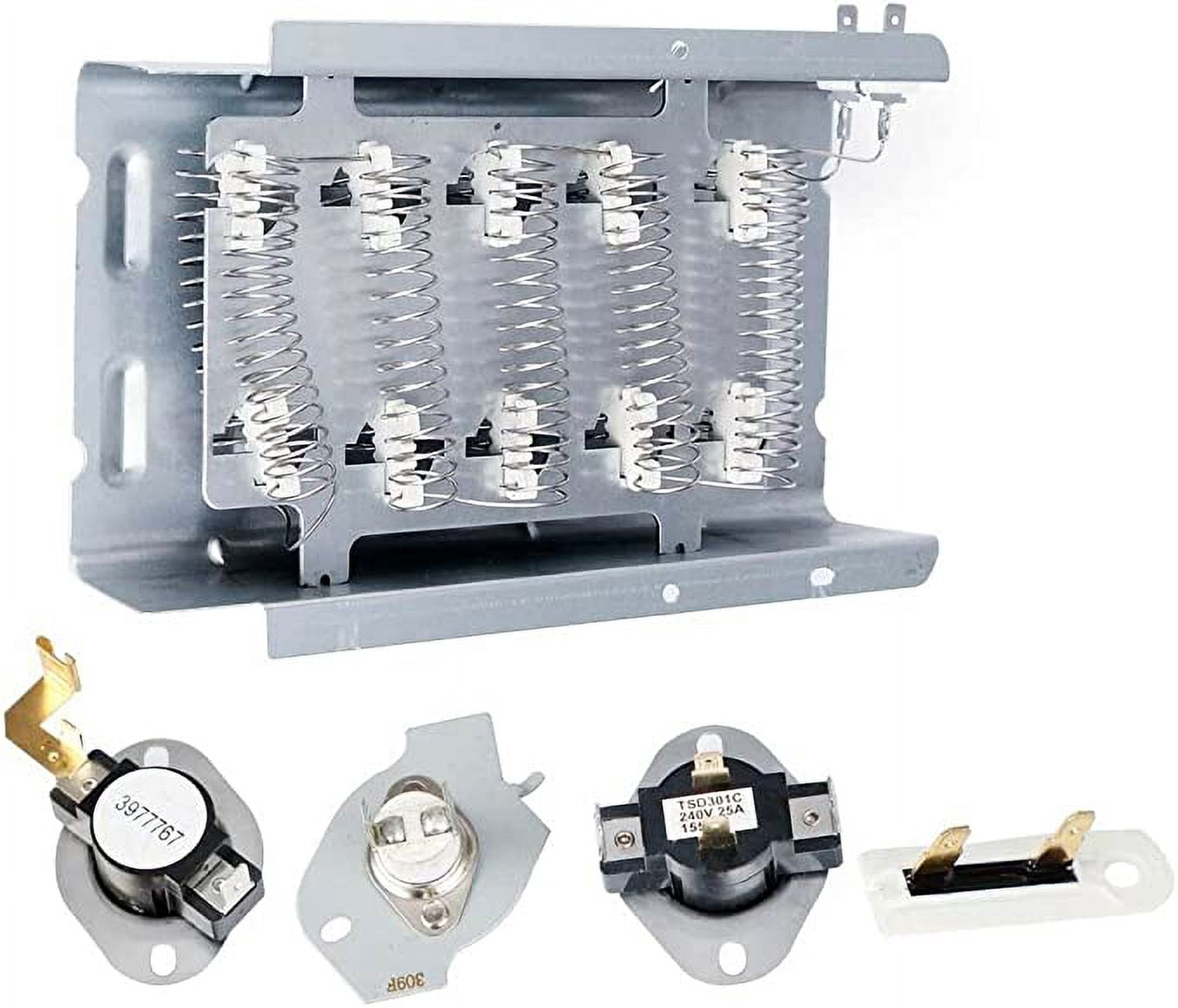 Dryer Heating Element Kits Replacement For Whirlpool 279838 3977767 3392519 3387134 3977393