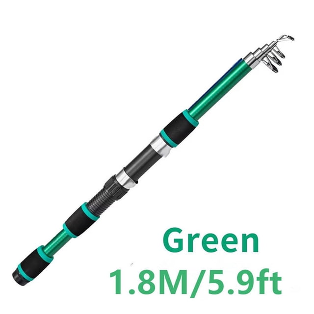 Mosiee Telescopic Fishing Rod Reel For Combo Full Kit Rod Pole Spinn Reel Gear Set