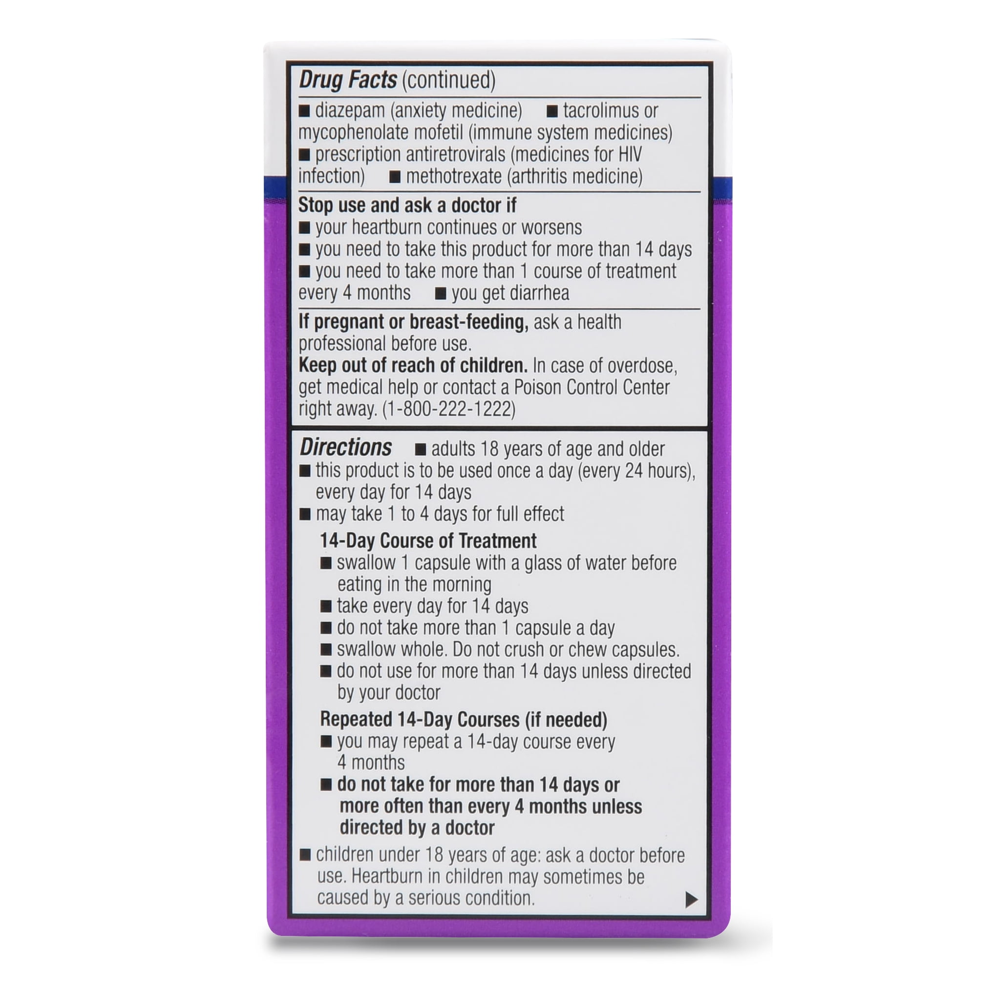 Equate Esomeprazole Magnesium Delayed Release Capsules, 20 mg, Acid Reducer,14 Count