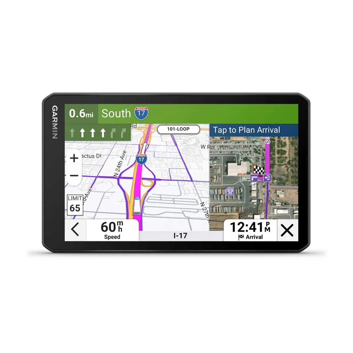 Garmin Dezl OTR720 GPS Truck Navigator 7" Display + dēzl Headset 210 Premium 2-in-1 Trucking Headset
