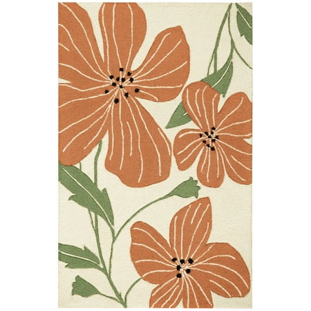 Nourison Fantasy FA13 Enchanting Floral Area Rug - Ivory