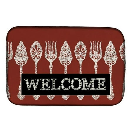 

Serving Spoons Welcome Dish Drying Mat