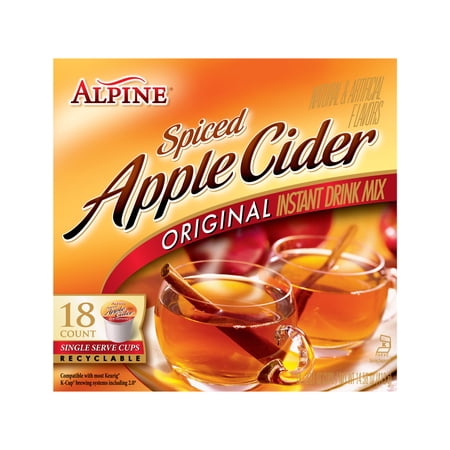 Alpine? Original Spiced Apple Cider Instant Drink Mix 18-0.81 oz. Cups