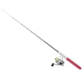 thumbnail image 3 of POLLA DE CAIMA DE PESCA DE FORMA DE MINI PLUMA PORTÁTIL, ALEACIÓN DE ALUMINIO DE AVIOMO ULTRA LIGERA, COJINETE DE 2+1BB, PARA MAR, ROCA, ARTOYO, Río, BOTE, BALSA, PESCA EN, 3 of 7