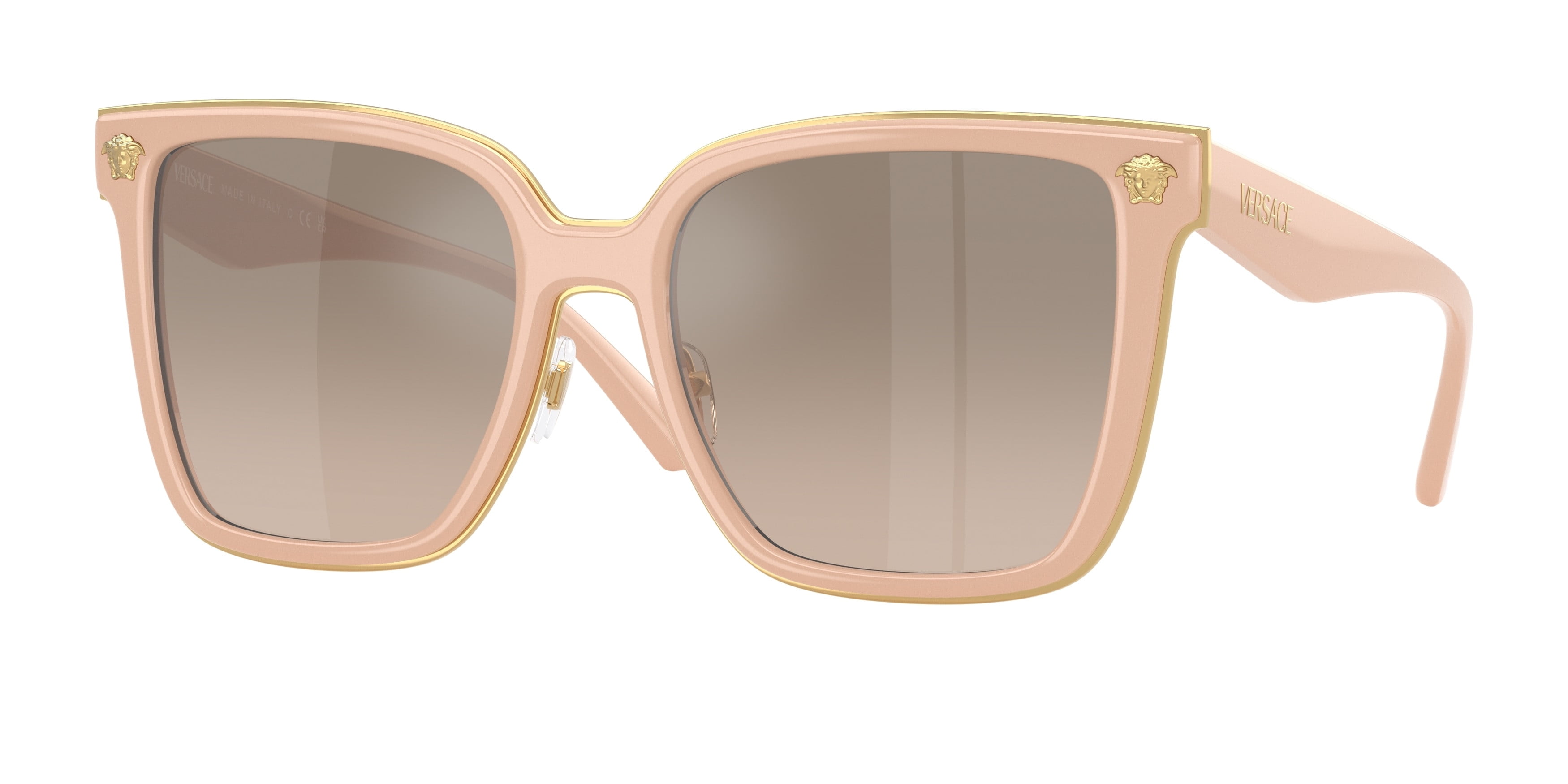 Versace VE4480U 54946I BRAND NEW Sunglasses Nude Brown Grey Mirror Unisex Sunglasses Versace VE4480U 54946I 8056262224298 | Ottica Lux main image 4