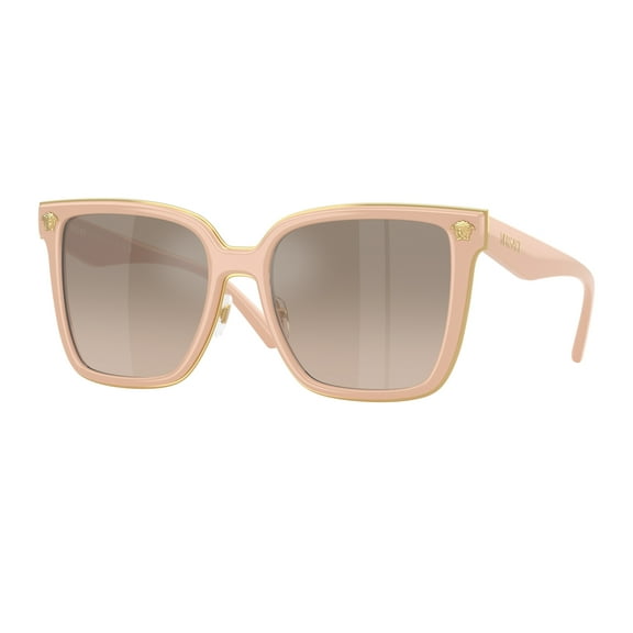 Sunglasses Versace VE 2278 D 54946I Nude Brown Grad Grey Mirror Si