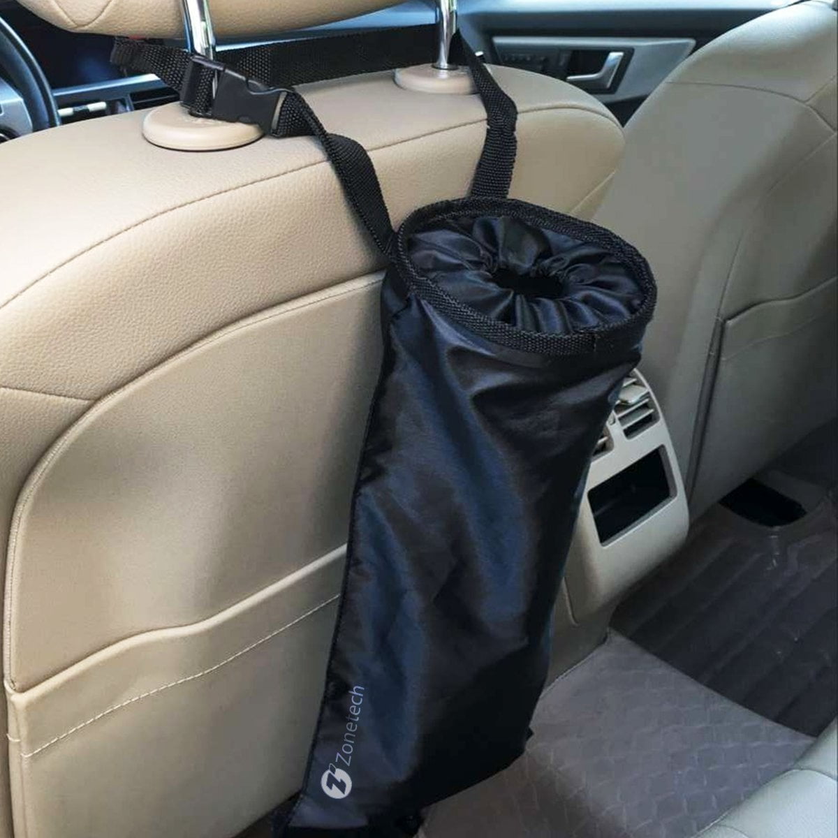 Car Interior Trash Can Headrest Leakproof Traveling