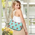thumbnail image 5 of FORMRS Womens Shoulder Bag with Chain Strap Clutch Purse Cute Tote Handbag, Strawberry Pattern, 5 of 7