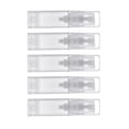 thumbnail image 1 of 5PCS 5ml Clear Empty Travel Portable Refillable Airless Vacuum Pump Bottle Vial Press Container for Lotions, Essential Oil (5ml/ 0.17oz), 1 of 8