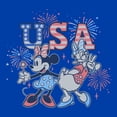 thumbnail image 2 of Mens Mickey & Friends Minnie and Daisy Fireworks T Shirt, 2 of 5