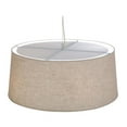 thumbnail image 6 of Meyda 152528 36 in. Cilindro D & B LED Pendant, Tapered Pleated Bottom Return, 6 of 7