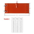 thumbnail image 5 of 12V/24V diesel fuel filter heater silicone heat pad for Automobile fuel tank heating preheater Car Fuel Engine accessories, 5 of 5