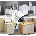 thumbnail image 6 of 16/19Mm Furniture Desk Draw Pedestal Lock Office Home Filing Cabinet Lock 2 Keys, 6 of 8