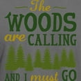 thumbnail image 3 of CafePress - The Woods Are Calling T Shirt - Mens Comfort Colors Shirt, 3 of 5