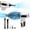 White, variant on Car Vacuum Cleaner - 8.9 x 6.7in, 6000Pa Portable Handheld with 2000mAh Battery & Multiple Attachments for Home and Auto()