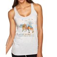 thumbnail image 1 of Wild Bobby, And Into The Forest I Go To Lose My Mind, Animal Lover, Women Tri-Blend Racerback Tank Top, Heather White, Large, 1 of 4