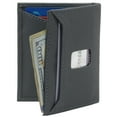 thumbnail image 5 of Alpine Swiss Men RFID Leather Wallet Slim Front Pocket Wallet Business Card Case, 5 of 6