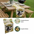 thumbnail image 5 of Farmhouse Cow Table Runner - 36 Inch Long, Kitchen Dining Table Runner Dresser Scarves, Pastoral Vintage Sunflower Botanical Floral Farmhouse Decor for Coffee Tables Wedding Party Banquet, 5 of 8