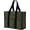 Army Green, variant on Large Tote Bag for Women Waterproof with 12 Pockets Top Zipper Closure Utility Teacher Nurse Bags for Work School(Pink)