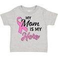 thumbnail image 3 of Inktastic My Mom is My Hero Breast Cancer Awareness Boys or Girls Toddler T-Shirt, 3 of 5