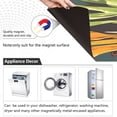 thumbnail image 4 of Cookbook Dishwasher Magnet Cover Reuseable Refrigerator Magnet Cover Decal Kitchen Fridge Microwave Stickers Hoilday Party Decor 23 x 26 inch, 4 of 5