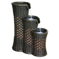 thumbnail image 1 of Alfresco Home Everwoven Resin Tiered Fountain with LED Light and Pump, 1 of 4