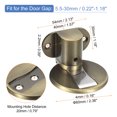 thumbnail image 2 of Unique Bargains Magnetic Door Stopper, 1 Pack Adjustable Door Stops Door Catch, Bronze Tone, 2 of 5