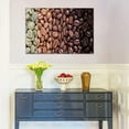 thumbnail image 4 of Kitchen Canvas Wall Art Coffee Bean Picture Dining Room Canvas Painting for Coffee Shop Home Wall Decor, Coffee Berry Framed Artwork for Kitchen Restaurant Decoration Ready to Hang (12" Hx18 W), 4 of 6
