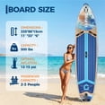thumbnail image 1 of Kojooin Inflatable Stand Up Paddle Board, Ultra-Light Wide Stable SUP with Non-Slip EVA Deck and Complete Accessory Kit, 1 of 7