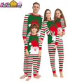 thumbnail image 2 of Pijamas familiares a juego, conjunto de ropa de Navidad, Papá Noel, madre, padre, niños, ropa de dormir, atuendos de aspecto familiar, 2023, 2 of 4