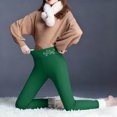 thumbnail image 5 of Xuniizn Fleece Lined Leggings Women, High Waisted Full Length Warm Yoga Pants, Stretchy Soft Cozy Winter Thermal Leggings, S-2XL, 5 of 9