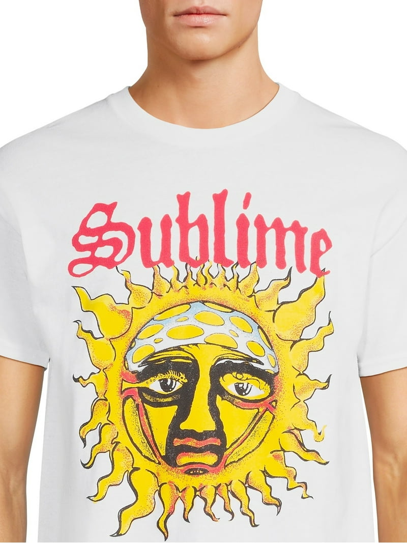 Sublime men's Graphic Band Tee - Sizes S-3XL - Walmart.com