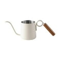 thumbnail image 3 of Baoblaze Pour Over Coffee Kettle Coffee Pot 250ml Teapot Comfortable Handle Gooseneck Tea Beige, 3 of 8